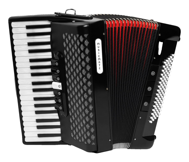 MusicMate Akordeon 37/80 MM-AK80 HarmonyMaster - 1588115 - zdjęcie